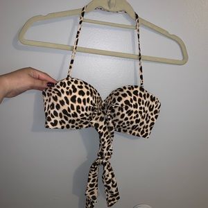 Cheetah Bikini Top